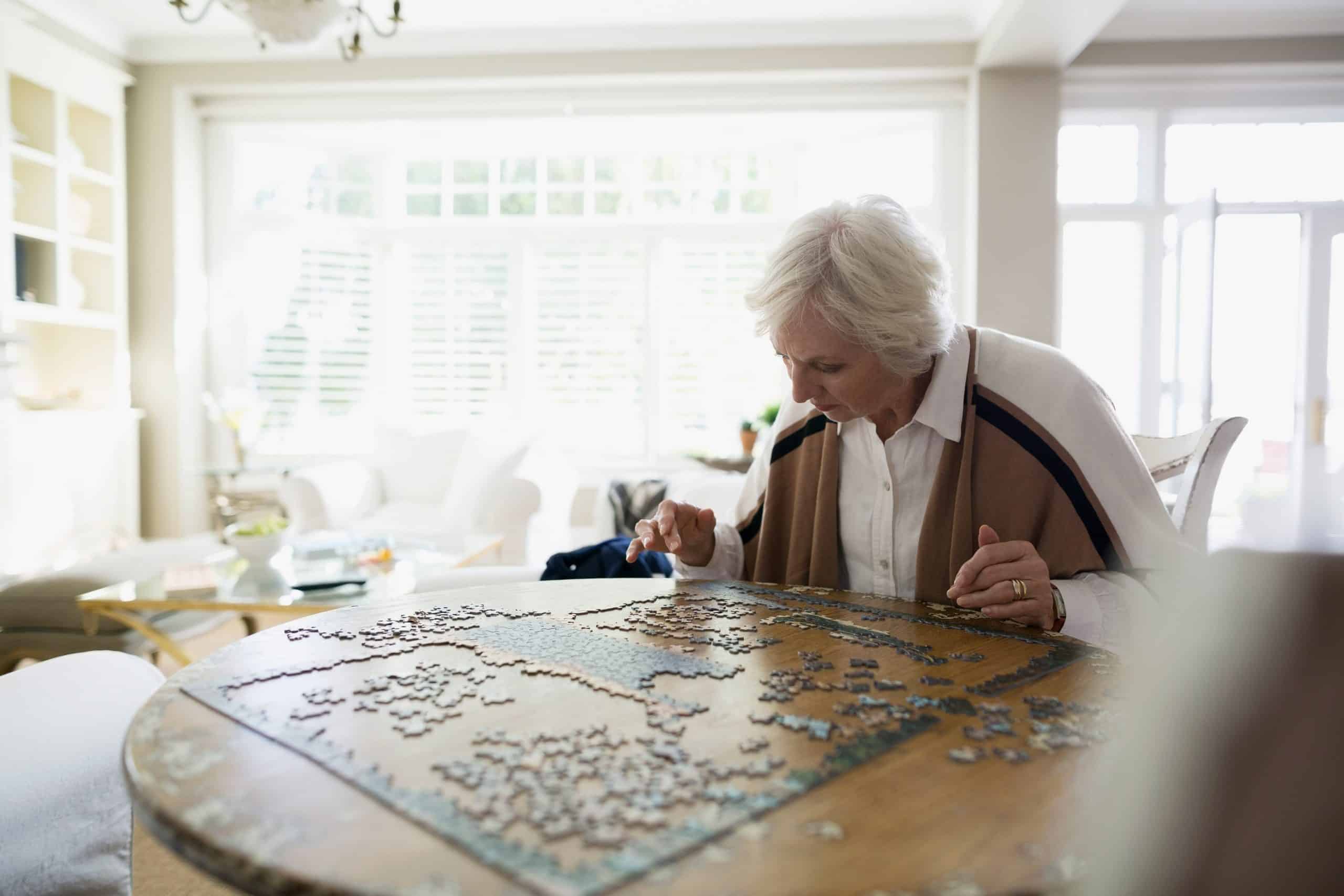 woman puzzle