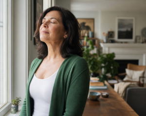 Caregiver Staying Calm